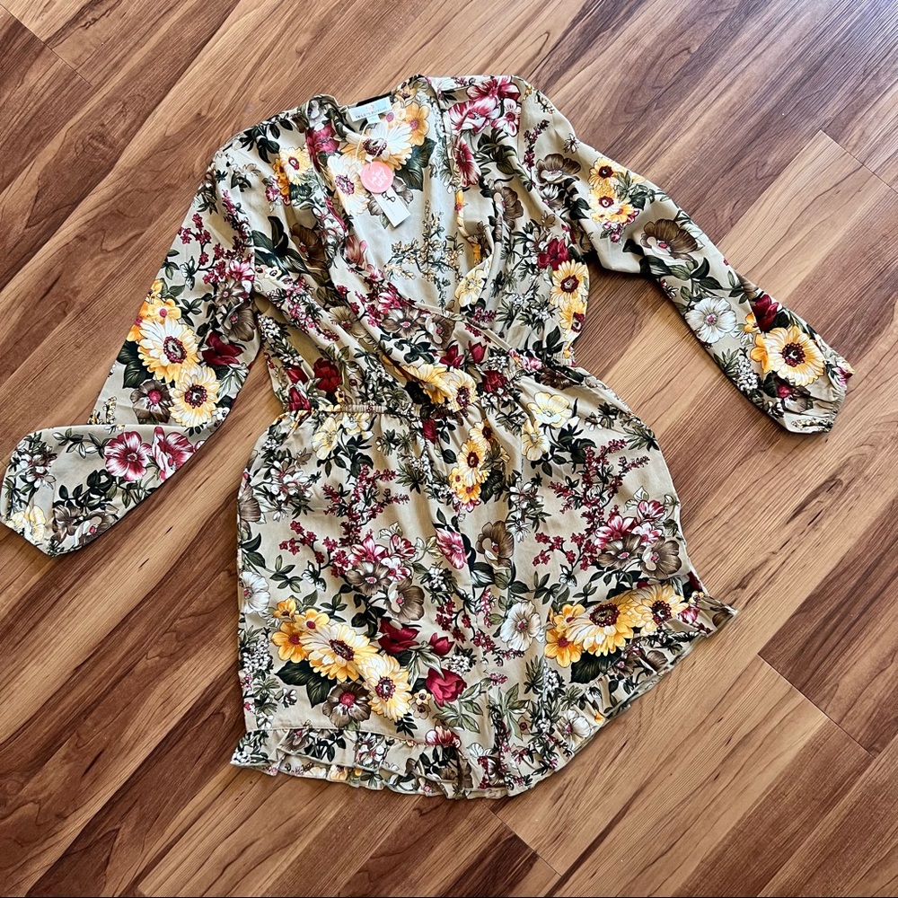Bailey’s Blossoms Floral Romper || Boutique